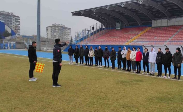 Futbol Aday Hakem Kursu tamamlandı