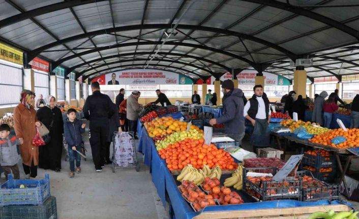 Haliliye’ye modern semt pazarı kazandırıldı