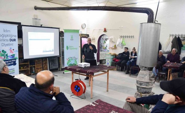 İklim sözcüleri Satılmışoğlu ve Kızılinler’de bilgilendirdi