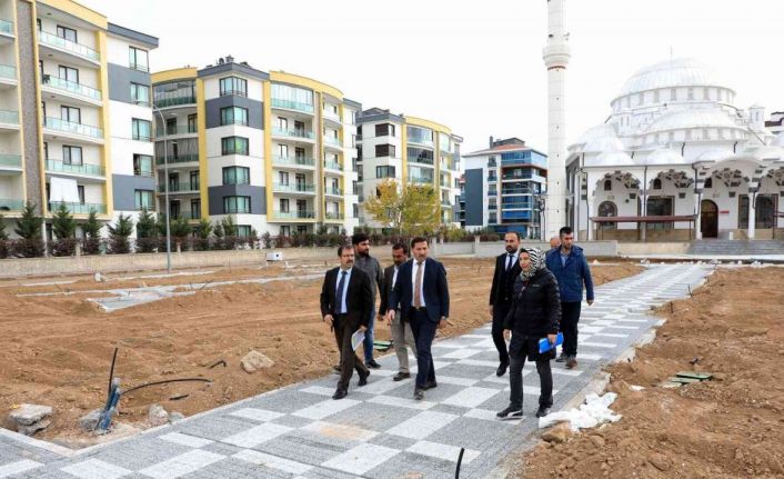 Karatay Belediyesi ilçeyi yeni park ve yeşil kuşaklarla donatıyor