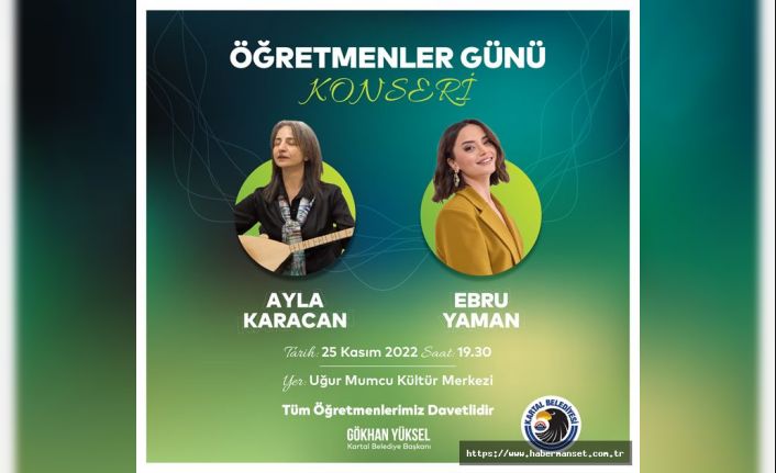 Kartal Belediyesi’nden Öğretmenler Günü’ne Özel Konser