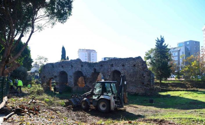 Konyaaltı’ndaki  Roma Hamamı yenilenmeye hazırlanıyor