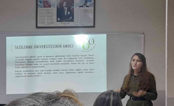 Köyceğiz Tazelenme Kampüsü’nde sağlıklı yaşlanma semineri