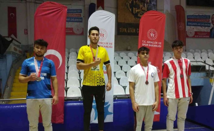 Manisa’da genç bilekler il birinciliği için yarıştı
