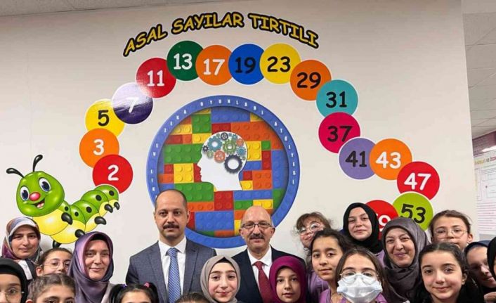 Okulda matematik ve zeka oyunları köşesi oluşturuldu