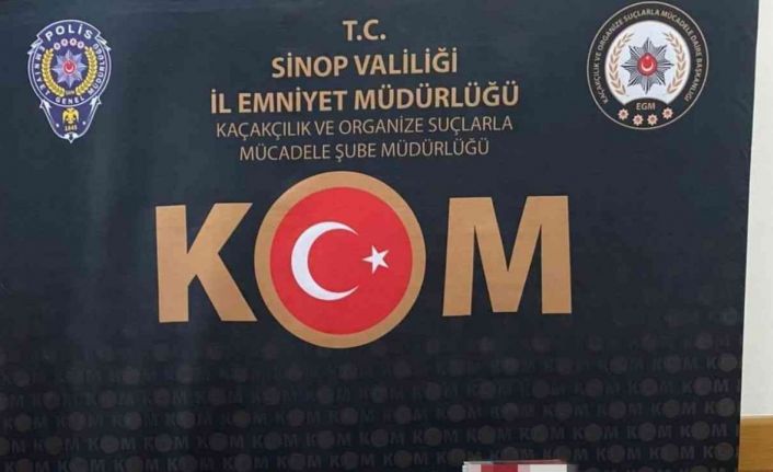 Sinop’ta kaçak tütün operasyonu