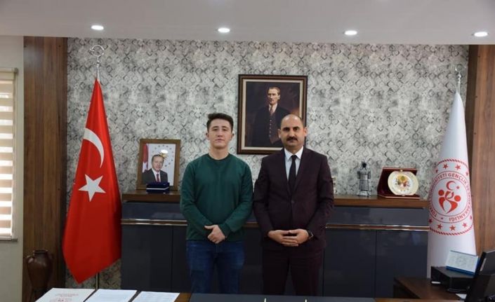 Türkiye üçüncüsünden Müdür Özdemir’e ziyaret