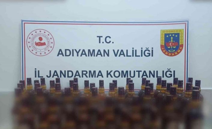 Yolcu otobüsünde kaçak alkol ele geçirildi