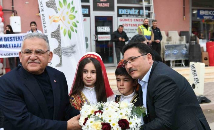 Başkan Büyükkılıç İle Vali Çiçek’ten Sarıoğlan’a ‘yatırım’ çıkarması