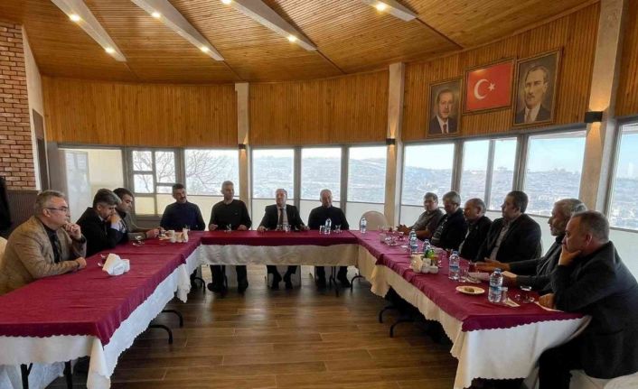 Başkan Özdoğan, muhtarlarla bir araya geldi