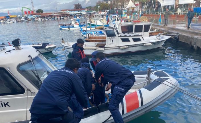 Ege Denizi’nde 40 göçmen yakalandı, 36 göçmen kurtarıldı