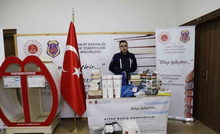 Gümüşhane’de hükümlüler için kitap bağış kampanyası başlatıldı