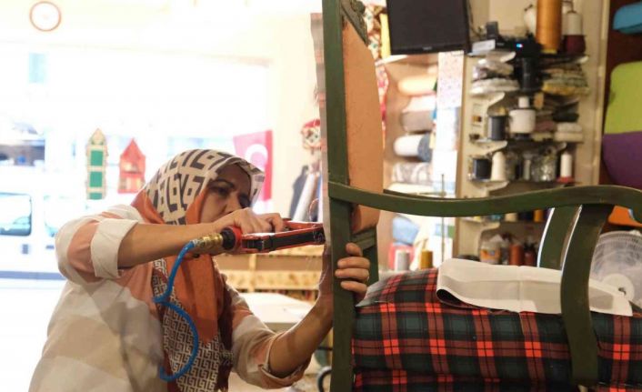 Kadın girişimci tek başına hem üretiyor hem onarıyor!