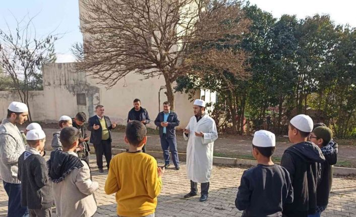 Kur’an Kursu öğrencilerinden yağmur duası