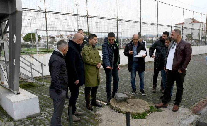 Kuşadası Belediyesi’nden geleceğin yıldız futbolcular için önemli yatırım