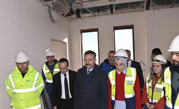 Vali Aksoy: “Şehir Hastanesi 2023’ün ikinci yarısında hizmete girecek”
