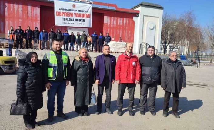 Afyonkarahisar’da STK’lar yardımların devam etmesi çağrısında bulundu