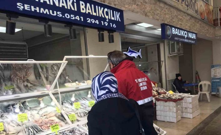 Didim’de balık satış noktaları denetlendi
