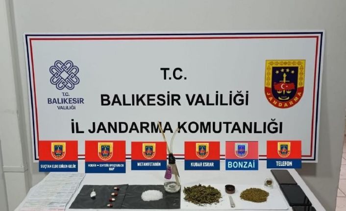 Gönen’de uyuşturucu operasyonunda 4 kişi yakalandı