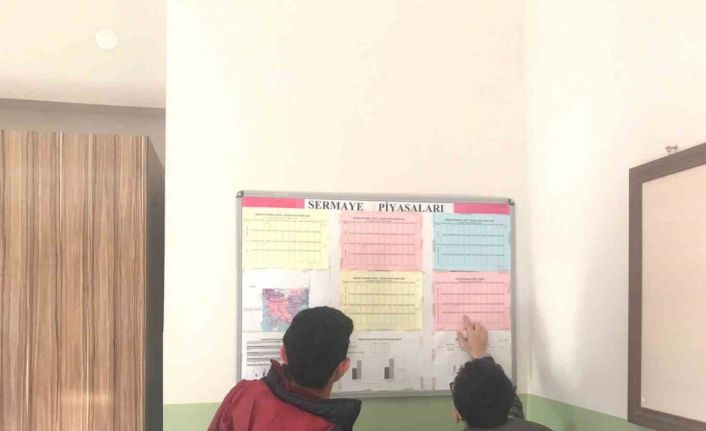 Hisarcık ÇPL’de Finansal okuryazarlık ve Sermaye Piyasaları alanında uygulamalı çalışma
