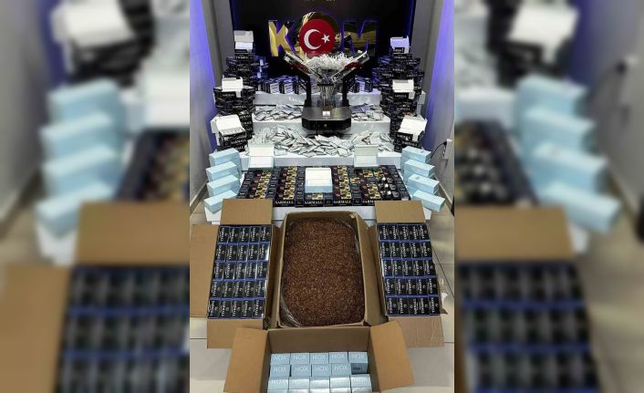 Kaçak tütün operasyonunda 7 kişi yakalandı