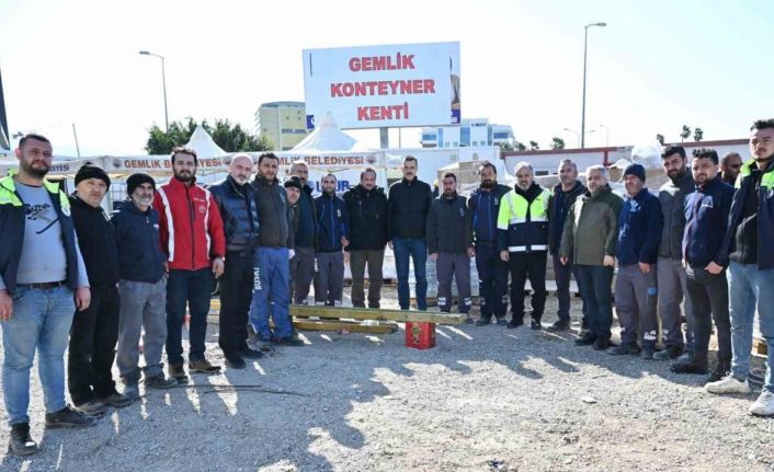 Konteyner Kent Gemlik’ten altyapısı Büyükşehir’den