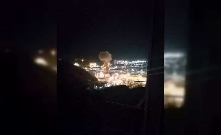 Moskova’da gaz dağıtım merkezi yakınlarına dron düştü