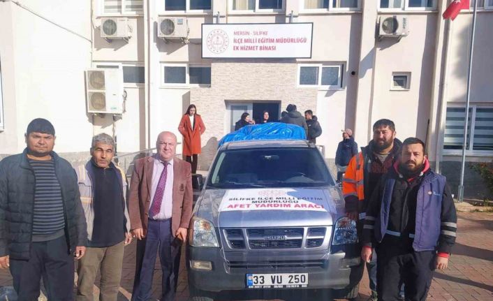 Silifke İlçe Milli Eğitim Müdürlüğünden deprem seferberliği