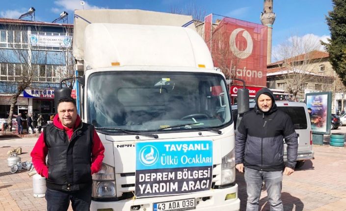 Tavşanlı’da yardım faaliyetleri aralıksız devam ediyor