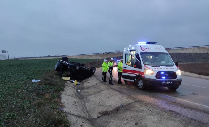 Tekirdağ’da trafik kazası: 2 yaralı