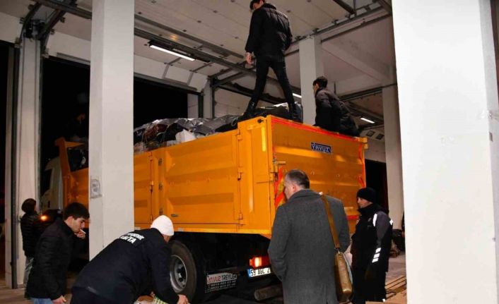 Valilik koordinesinde Balıkesir Büyükşehir AFAD kenetlendi
