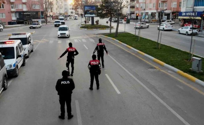 Aksaray’da dron destekli “Türkiye Huzur Güven” uygulaması