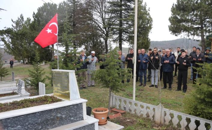 Ankara’daki bombalı saldırıda şehit olan Mehmet Emre Çakar Domaniç’te anıldı