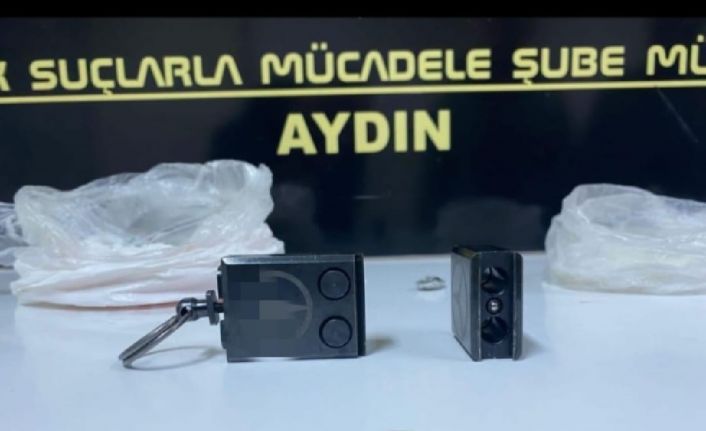 Aydın’da suikast silahı ele geçirildi