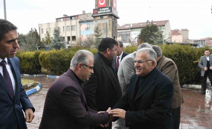 Başkan Büyükkılıç’tan Tomarza’da ‘Yatırım Değerlendirme Toplantısı’