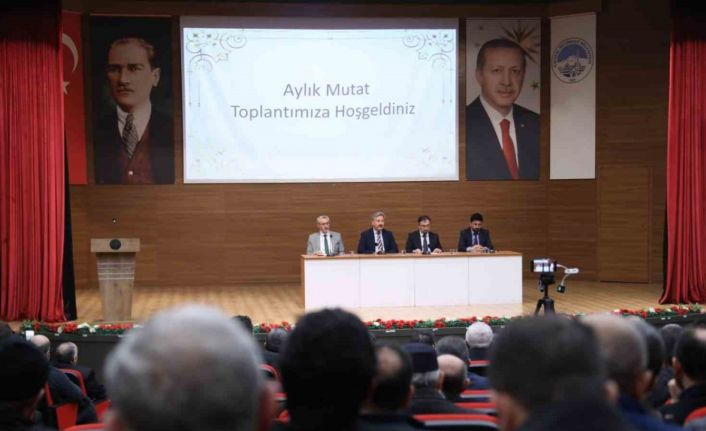 Başkan Palancıoğlu, Melikgazi Müftülüğü’nün aylık değerlendirme toplantısına katıldı