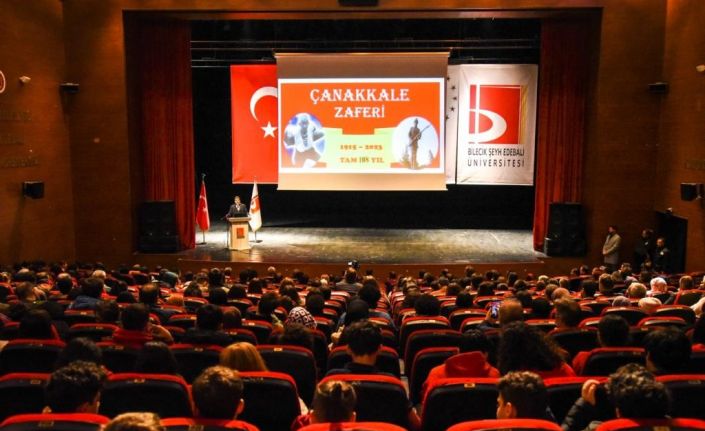 Bilecik ‘Tarihin Dilinden Düşmeyen Destan: Çanakkale’ konferansı