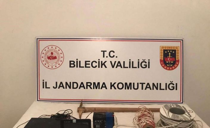 Bilecik’te tarihi eser kaçakçılarına suçüstü