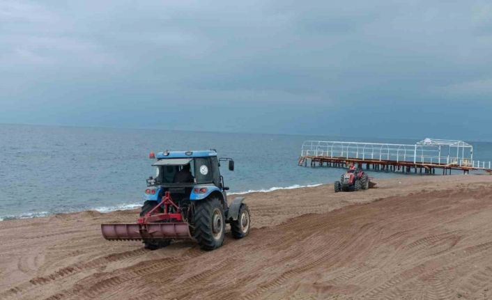 Burhaniye’nin mavi bayraklı plajları yaza hazırlanıyor