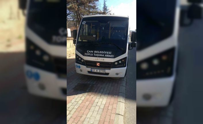 Çanakkale’den çalınan minibüs Tekirdağ’da bulundu