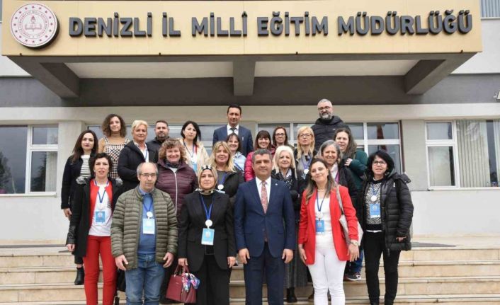 Erasmus proje ortakları Denizli’de