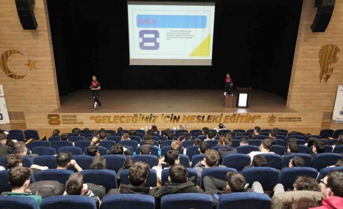 Eskişehir OSB İtfaiye Birimi tarafından öğrencilere afet farkındalık eğitimi verildi