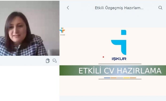 Etkili özgeçmiş hazırlamanın püf noktaları anlatıldı