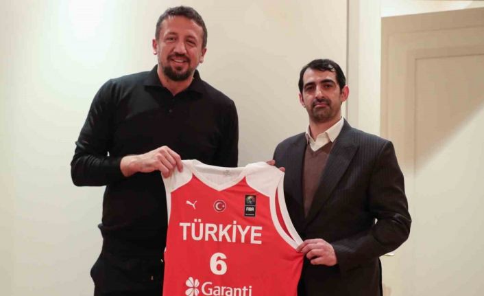 İran Basketbol Federasyonu Başkanı Daveri’den, TBF Başkanı Türkoğlu’na ziyaret