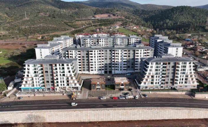 Kentsel dönüşüm çerçevesinde Araptepe’de yapılan 25 daire satışa çıktı
