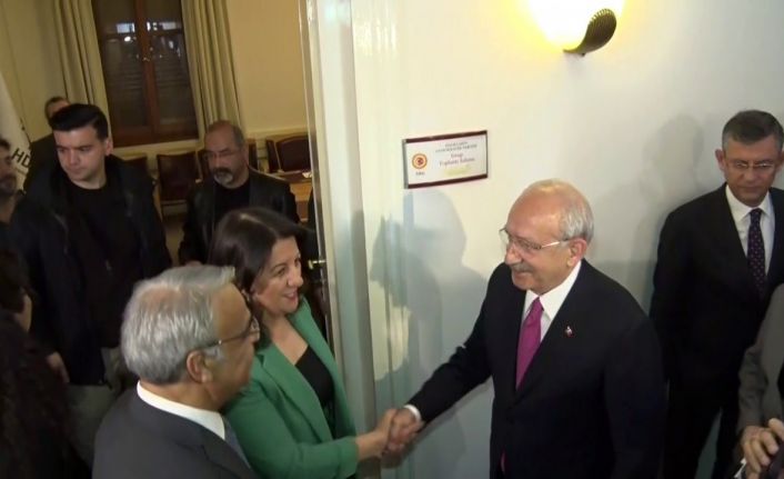 Kılıçdaroğlu-HDP görüşmesi başladı