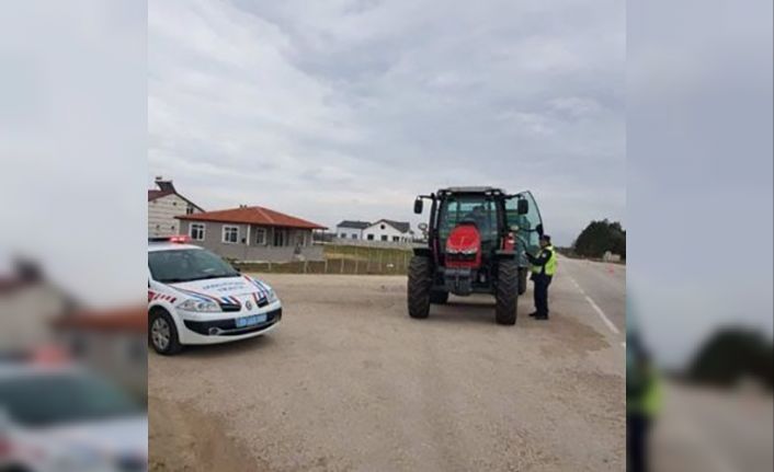 Kırklareli’nde reflektör denetimi