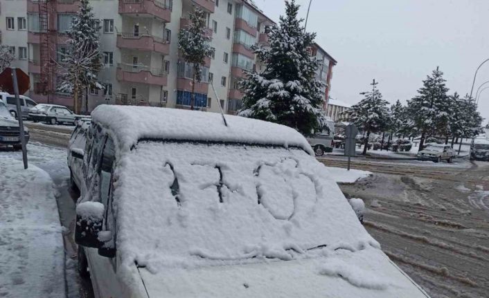 Konya’da Mart ayında kar etkili oldu