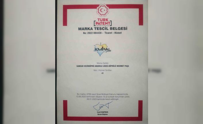 Köprülü Mehmet Paşa Anadolu Lisesi markalaştı