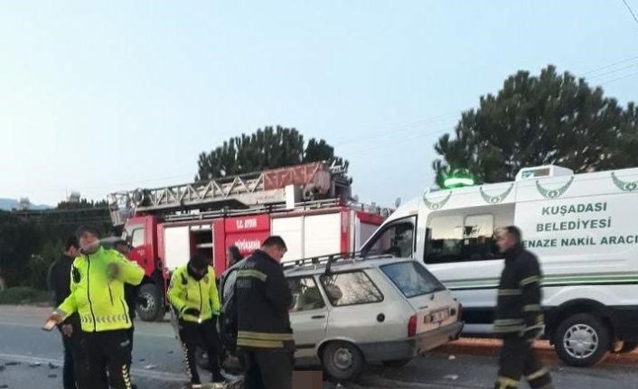 Kuşadası’nda trafik kazası: 1 ölü